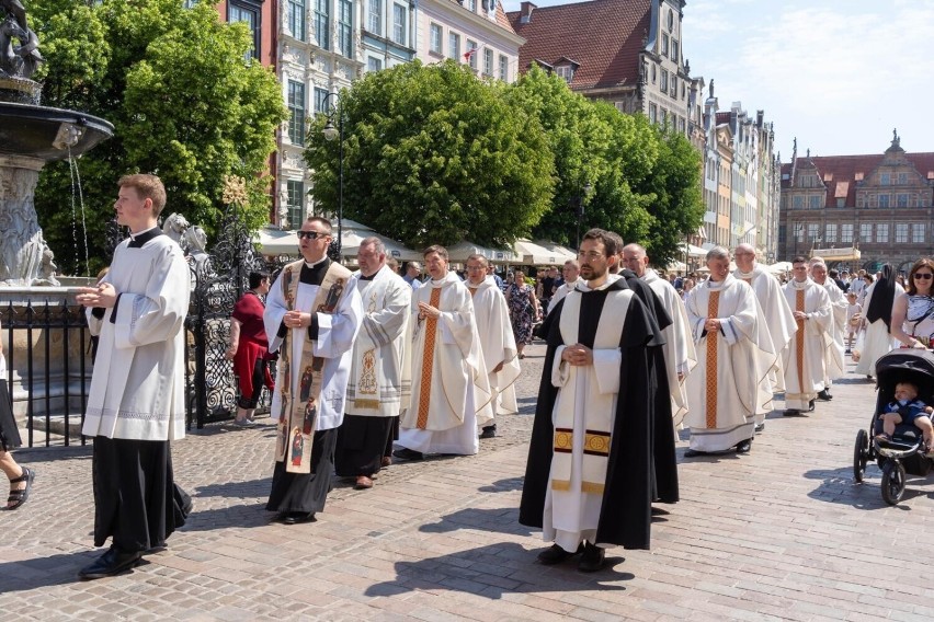 Procesja Bożego Ciała na ulicach Gdańska. Tak wyglądały...