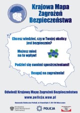 Krajowa Mapa Zagrożeń: W powiecie odnotowano już 3 tys. zgłoszeń 