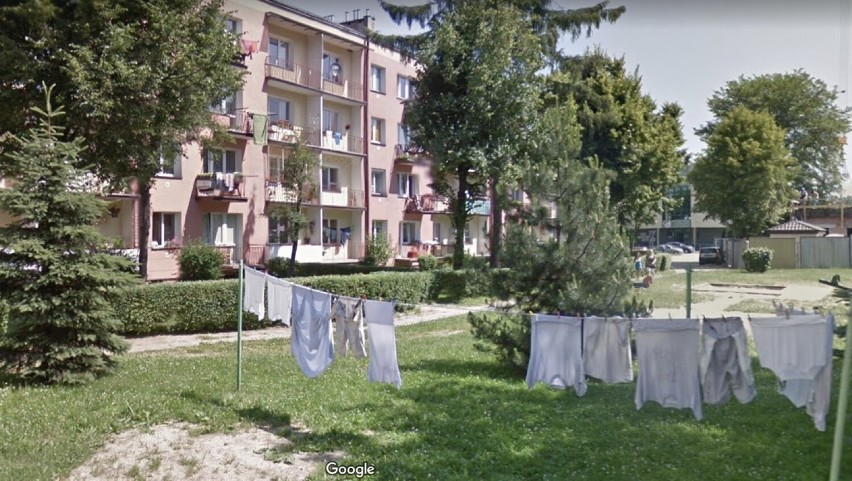 Balkony sądeczan w Google Street View