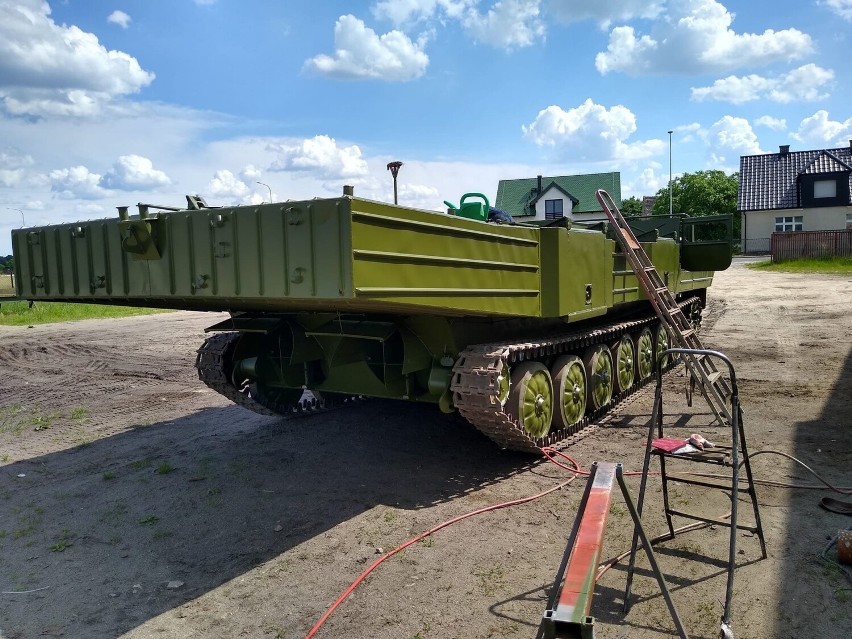 Prom GSP-55 wyremontowała Pracownia Renowacji Zabytków...