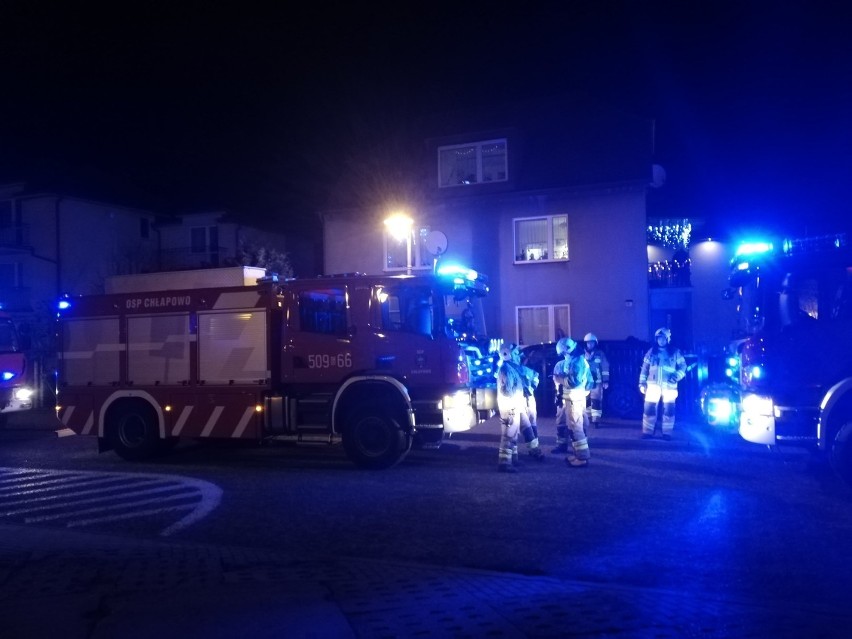 Fajerwerkowy pożar w Sylwestra postawił na nogi strażaków we Władysławowie