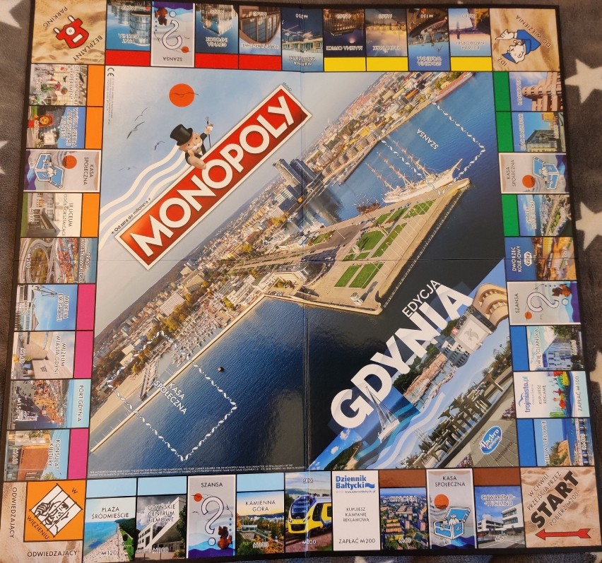 Premiera Monopoly Gdynia. Można już kupić kultową grę w wersji gdyńskiej, plansza odsłonięta! [zdjęcia]