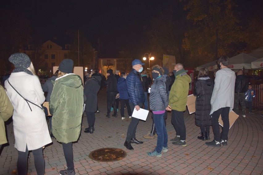 Strajk Kobiet w Dębicy, było bardzo gorąco. Zobaczcie zdjęcia!