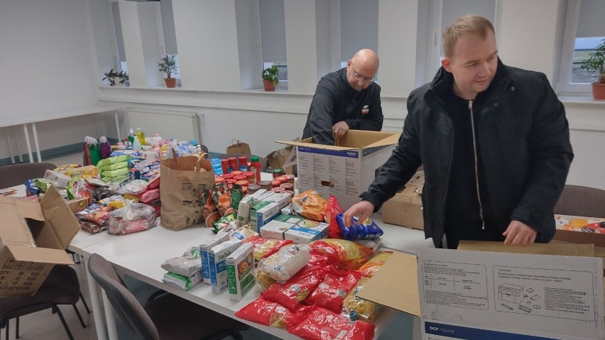 Powiat sztumski. Blisko 2 tony artykułów pierwszej potrzeby trafiło do dzieci z Ukrainy
