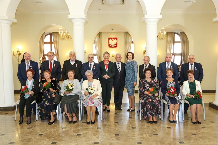 Medale „Za długoletnie pożycie małżeńskie” - Ratusz Miejski - Ostrów Wielkopolski.