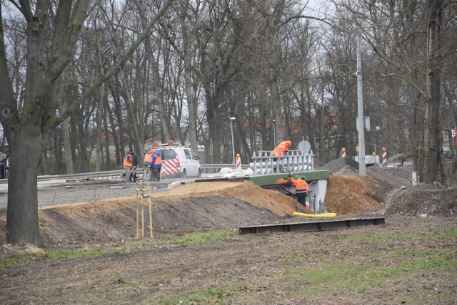 Tak wyglądała sytuacja na budowie w środę, 16 lutego