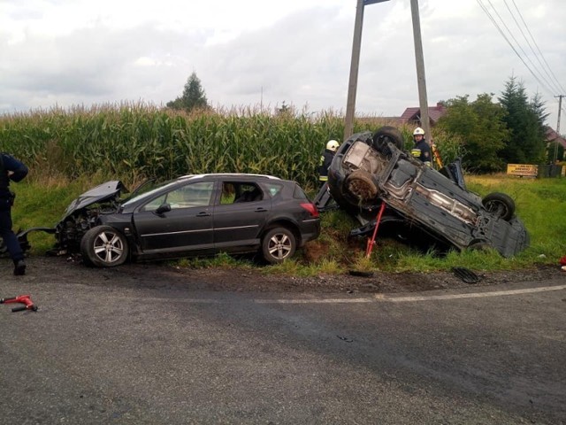 Groźny wypadek w Gierałtowicach, są ranni