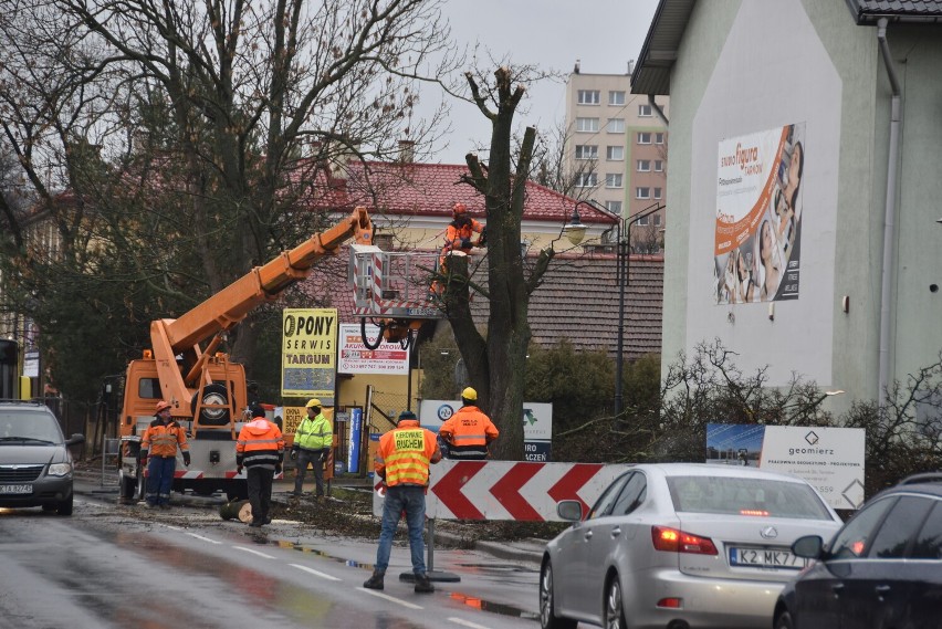 Przez tydzień - do 24 stycznia na ulicy Szkotnik prowadzone...