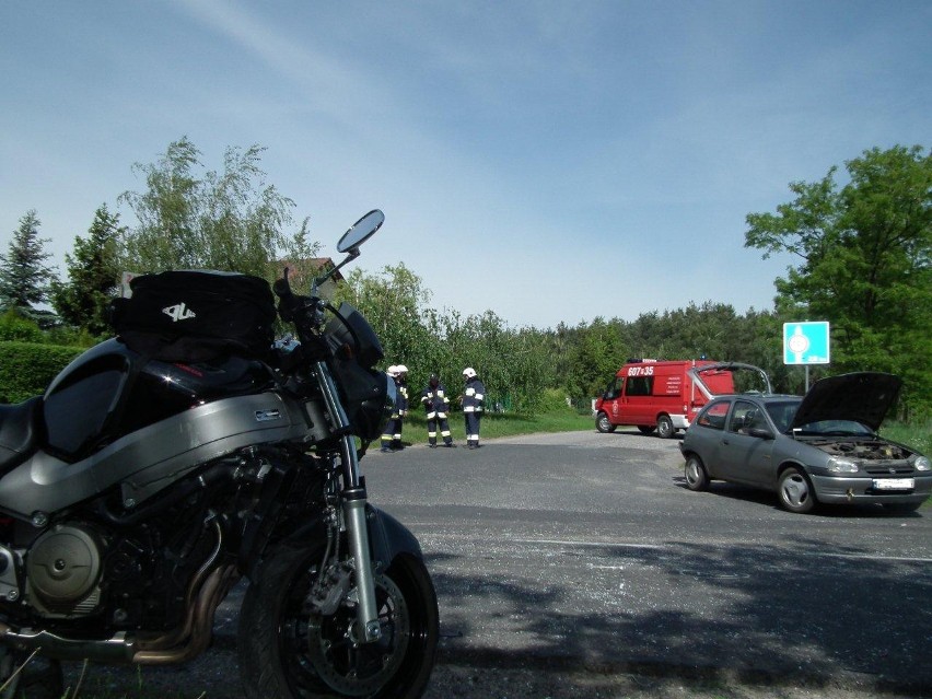 Wypadek: droga Śrem Książ Wlkp. zablokowana