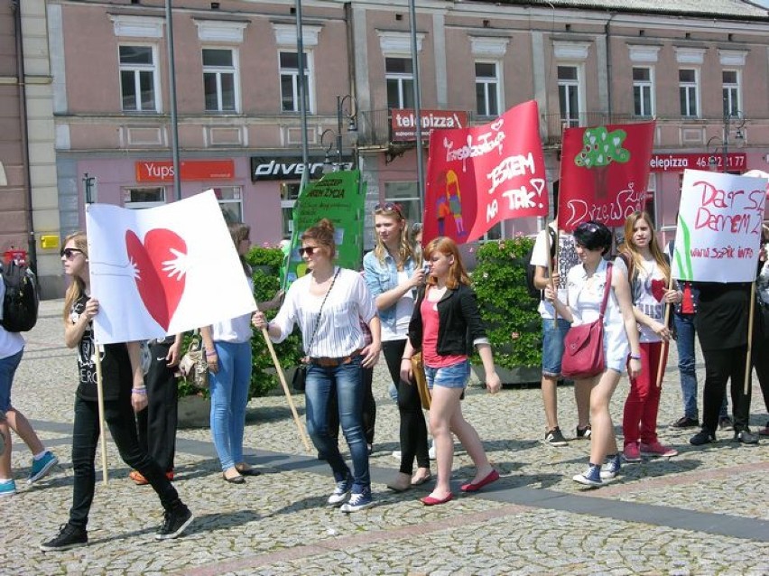 Uczniowie LO im. Bolesława Prusa, Zespołu Szkół Zawodowych...