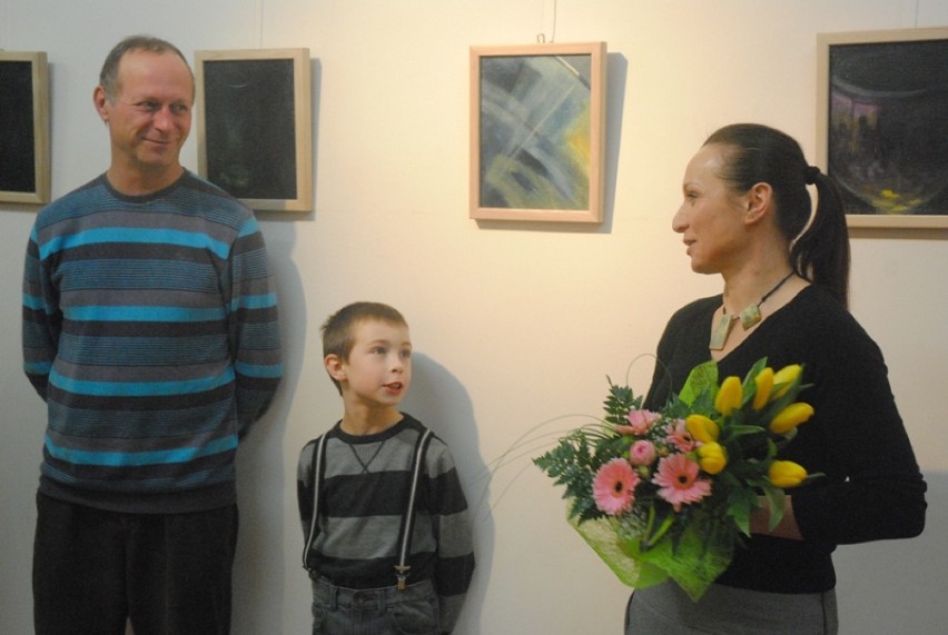 Otwarcie wystawy obrazów Violetty Anny Grzelak w Śmiglu