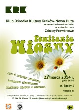 Powitanie wiosny - impreza dla dzieci w OK Kraków-Nowa Huta