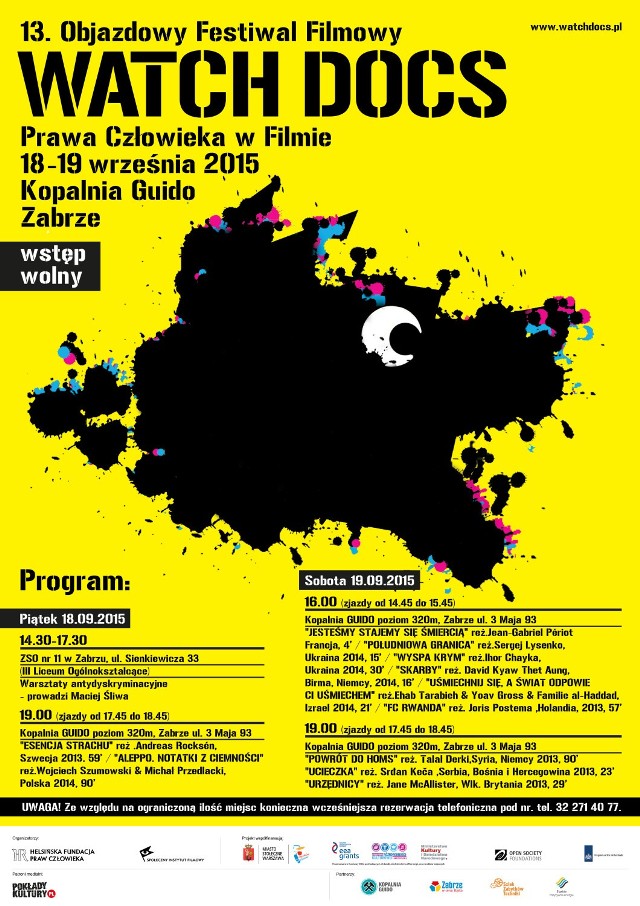 Festiwal Watch Docs 2015 Zabrze