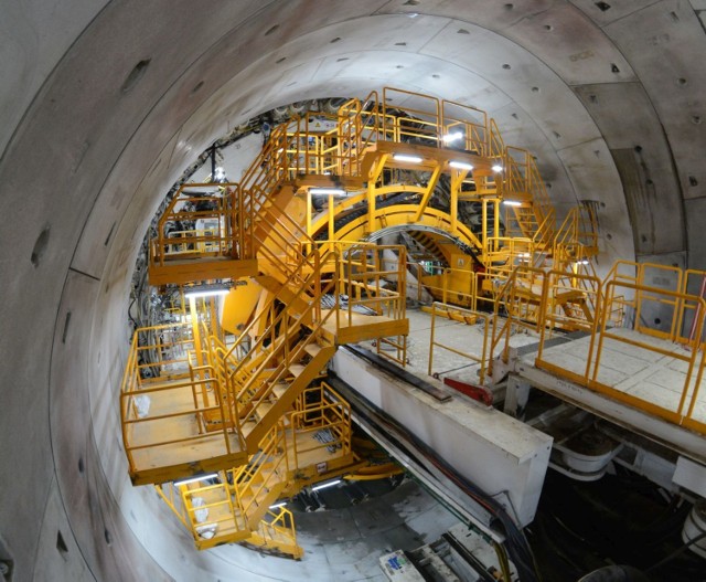 Maszyna TBM, która drąży tunel w Świnoujściu, osiągnęła już zakładane tempo drążenia wynoszące około 10 metrów na dobę