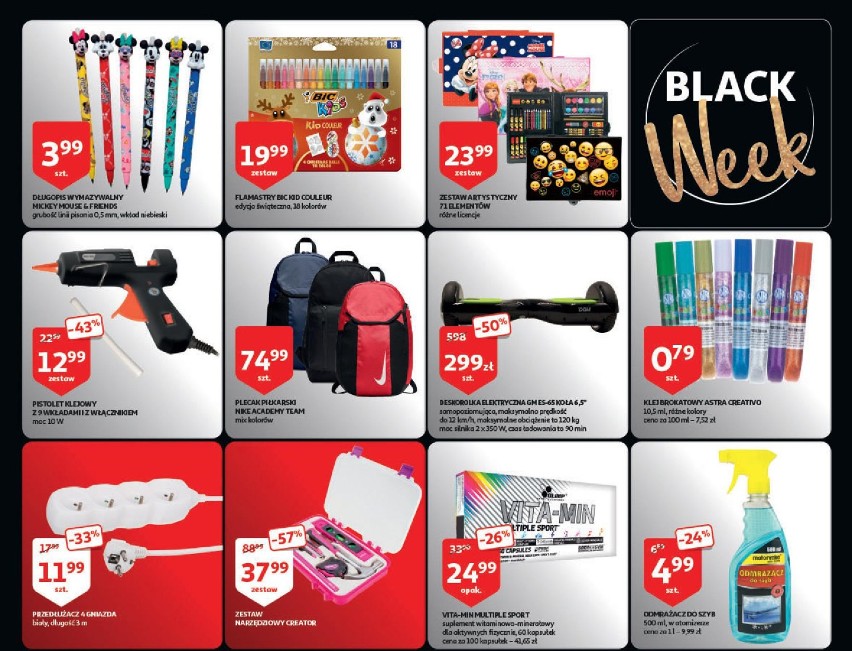 Auchan. Gazetka na Black Friday 2019.