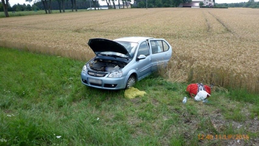 Wypadek na trasie Okonek-Brokęcino