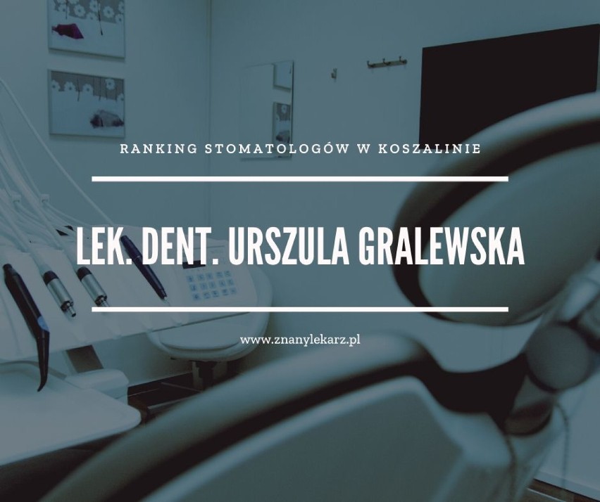 Ranking stomatologów z Koszalina i regionu. Najlepsi lekarze według serwisu ZnanyLekarz.pl