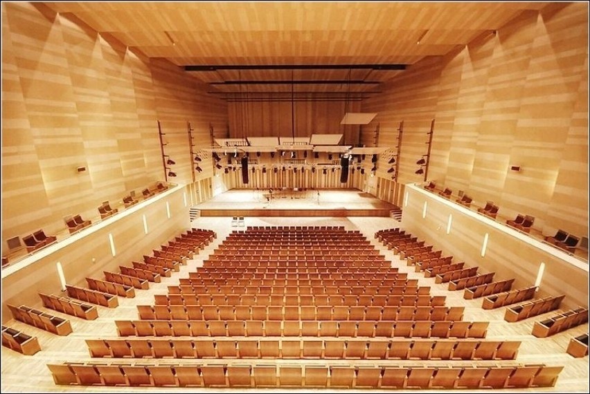 Filharmonia Gorzowska ma widownię na 598 miejsc - w części...