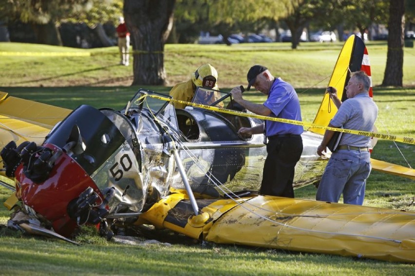 Wypadek Harrison Ford