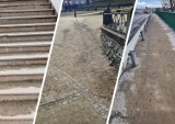 W Przemyślu piasek z chodników będzie sprzątany tylko doraźnie. Generalne porządki dopiero po zimie [ZDJĘCIA]