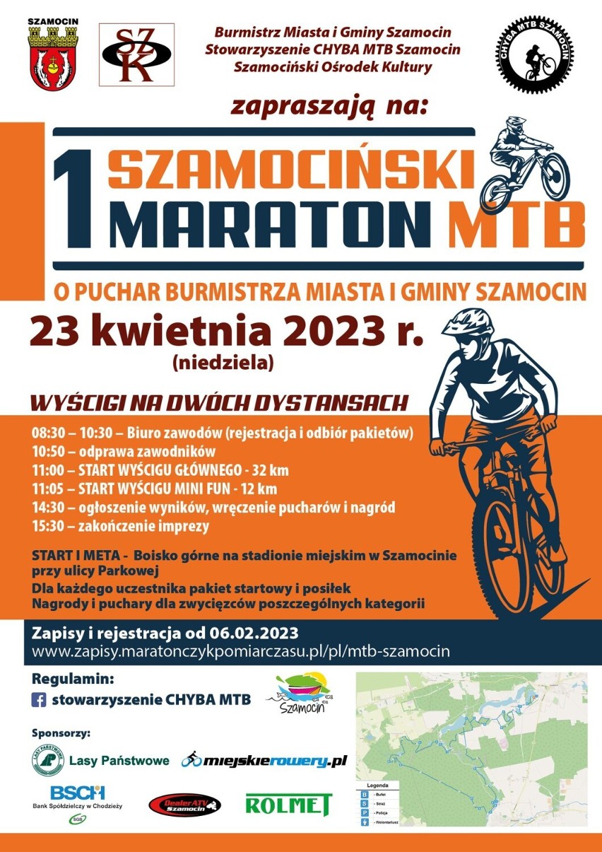 I Szamociński Maraton MTB...