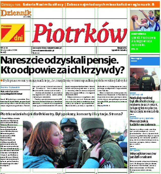 "7 Dni Piotrków", 14 stycznia 2014
