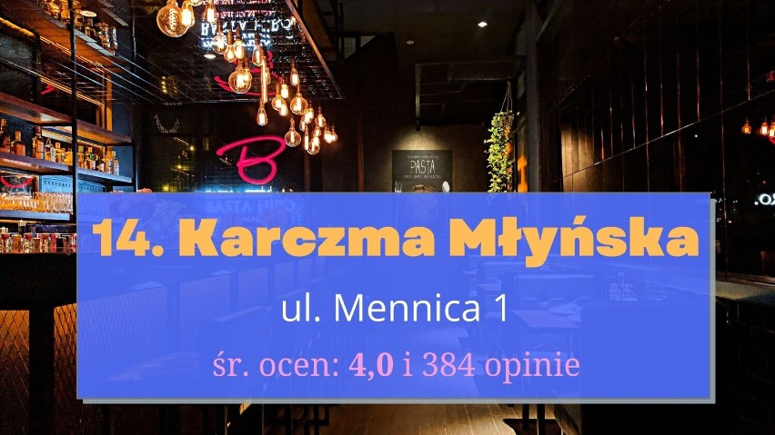 Oto najlepsze restauracje w Bydgoszczy. Te lokale polecają klienci - mamy ranking Trip Advisor