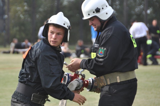 Sierakowice - powiatowe zawody sportowo -  pożarnicze 2015