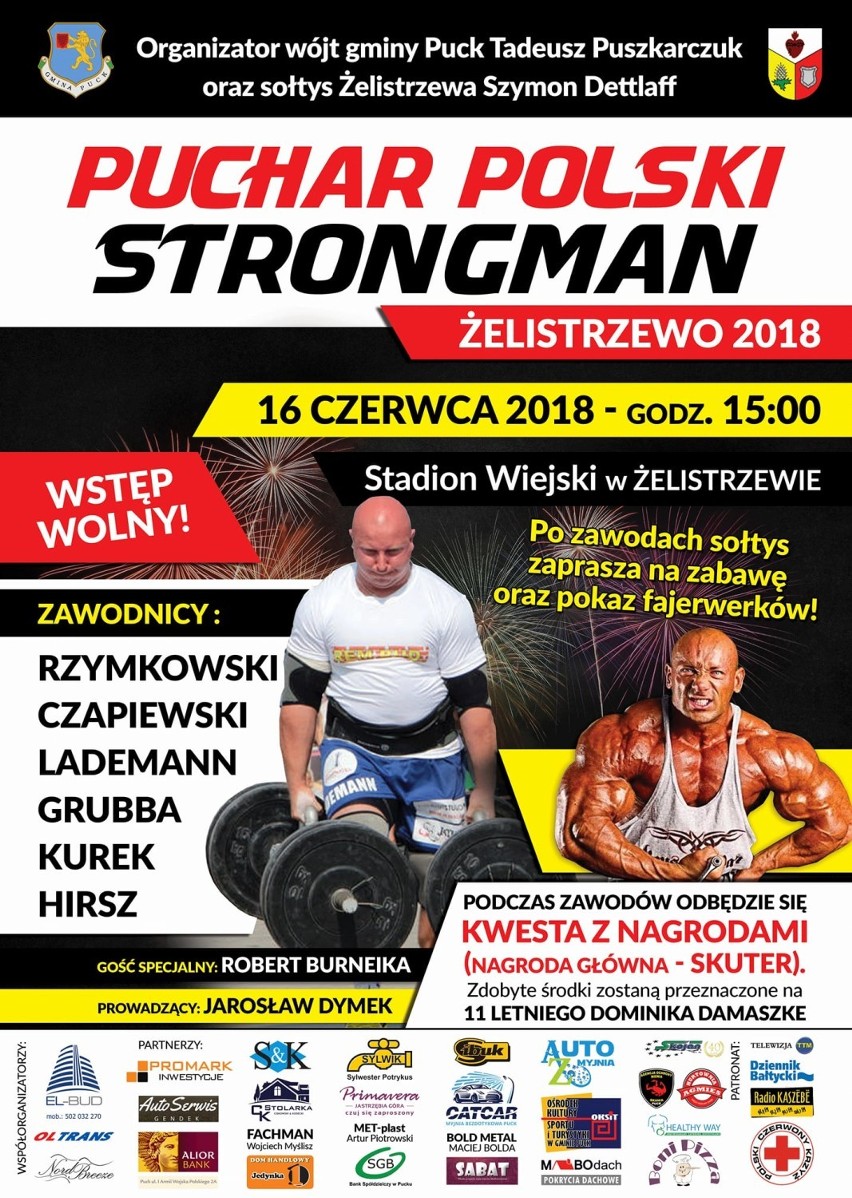 Żelistrzewo: Puchar Polski Strongman 2018