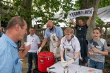 Przez ostatnie tygodnie „żądali chleba” dla potrzebujących. Na placu Wolności częstowali zupą i dziękowali za udzielone wsparcie