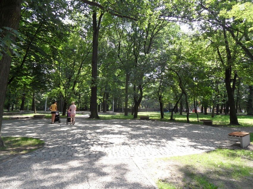 Remont Parku Zamkowego w Mysłowicach