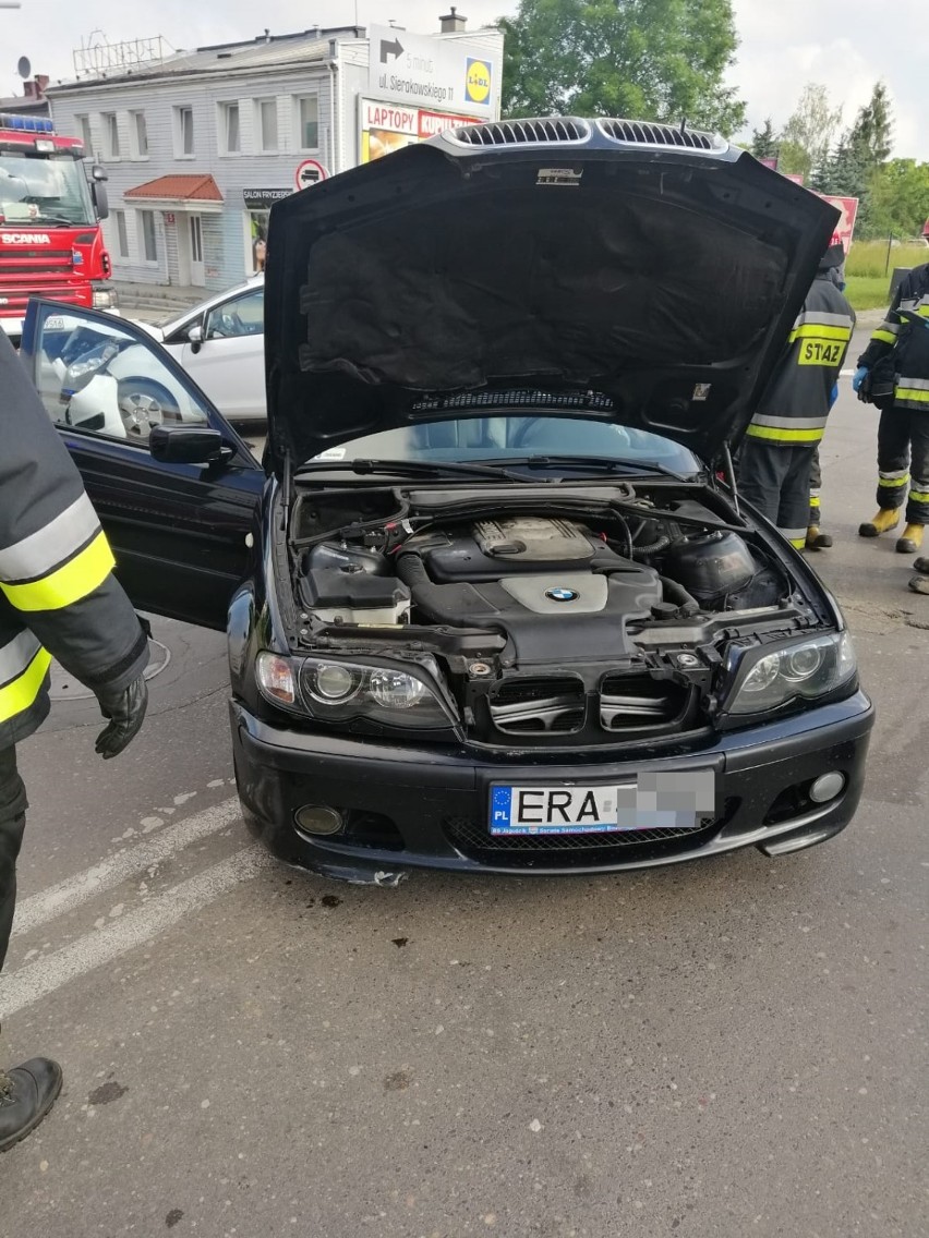 Wypadek na skrzyżowaniu ul. Piastowskiej i Tysiąclecia w...