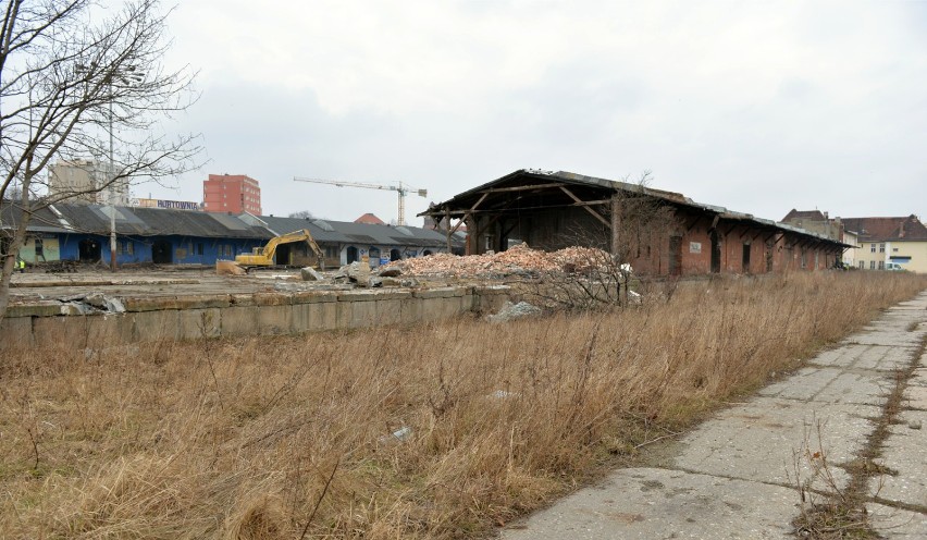 Rozbiórka obiektów kolejowych przy ul. Toruńskiej