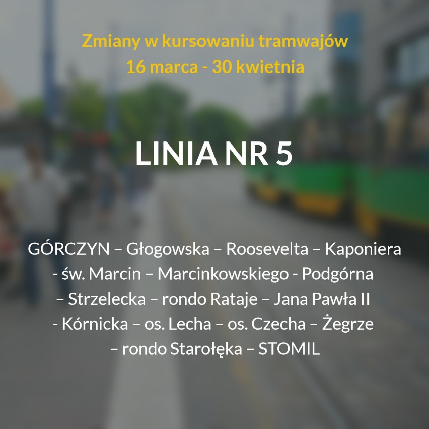 Zobacz, jakie zmiany czekają wkrótce pasażerów MPK Poznań. W...