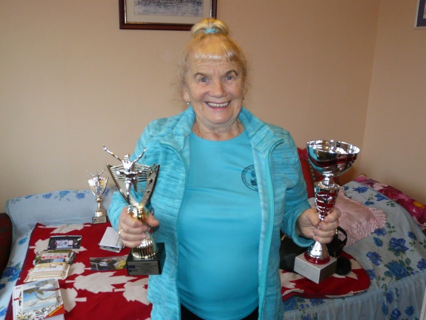 84-letnia biegaczka z Pabianic znów zdobyła medal