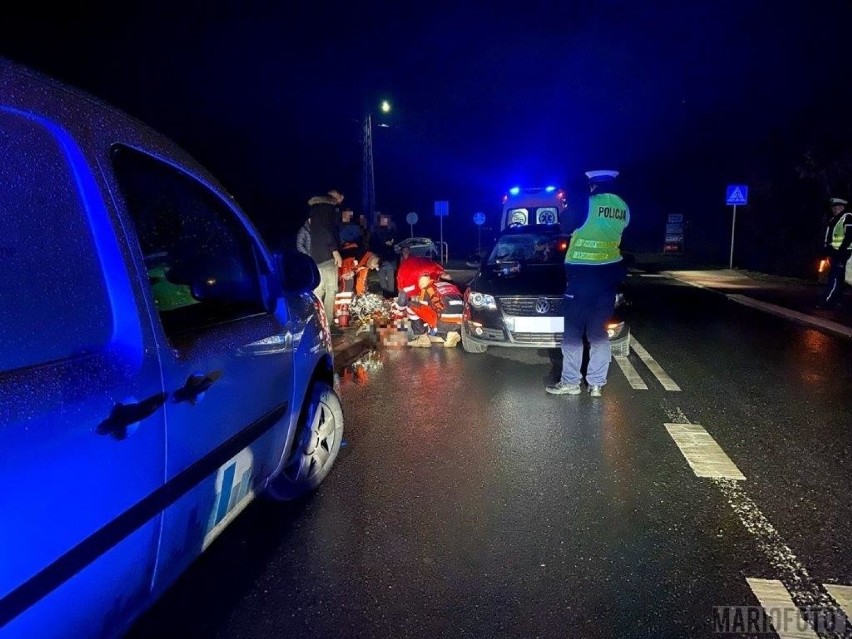 77-letni pieszy zginął w wypadku w Górkach pod Opolem