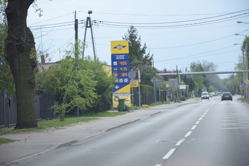 Ceny paliw w Skierniewicach zaczęły spadać poniżej 4 złotych za litr [ZDJĘCIA]