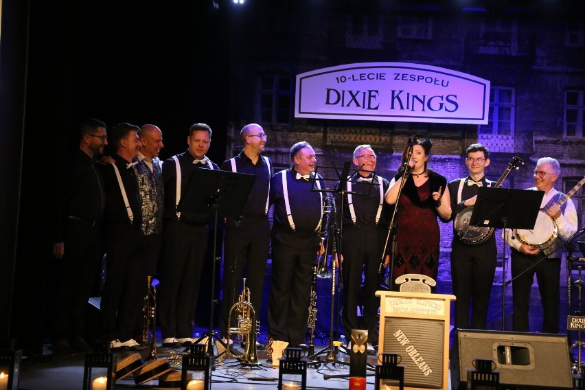 Jubileuszowy koncert zespołu Dixie Kings w sali Wolsztyńskiego Domu Kultury