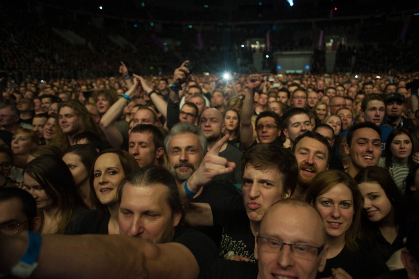 Koncert "Scorpions" w Krakowie.