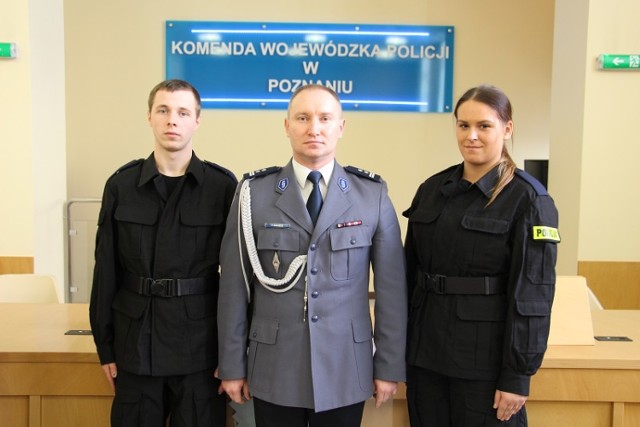 Dwóch nowych funkcjonariuszy w gnieźnieńskiej policji