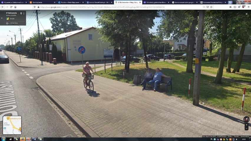 Mieszkańcy Zatorza w Łowiczu na Google Street View. Kogo złapała kamera? [ZDJĘCIA]