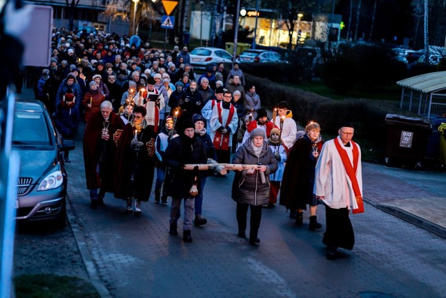 Droga krzyżowa na Podzamczu w Wałbrzychu