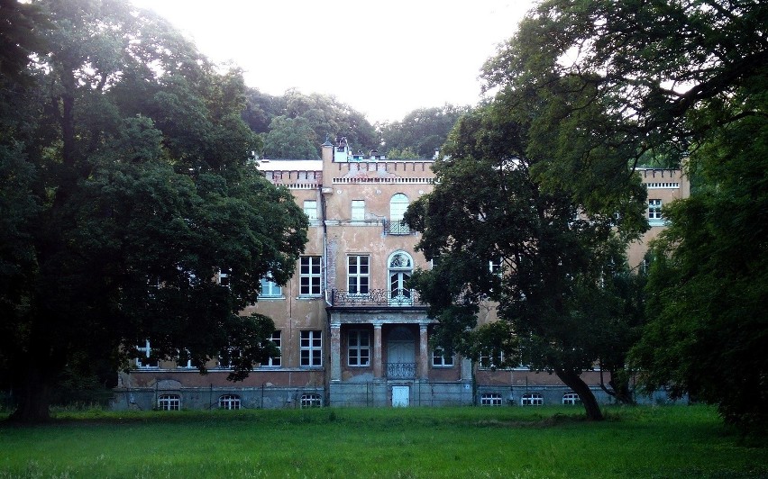 Pałac w Dąbroszynie obecnie stoi pusty i od lat czeka na...