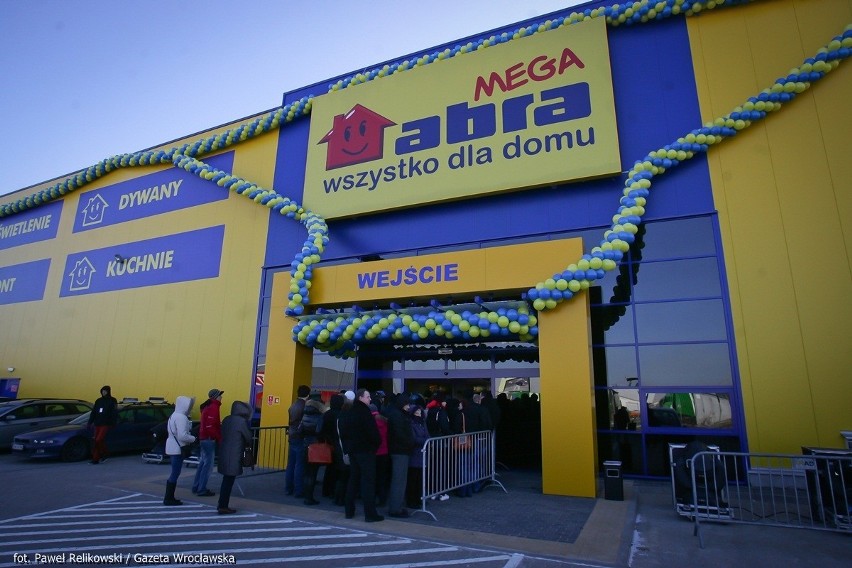 Wrocław: Sklep Mega Abra otwarty (ZDJĘCIA)