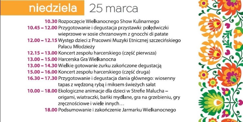 Jarmark Wielkanocny w Szczecinie na Alei Kwiatowej [PROGRAM]