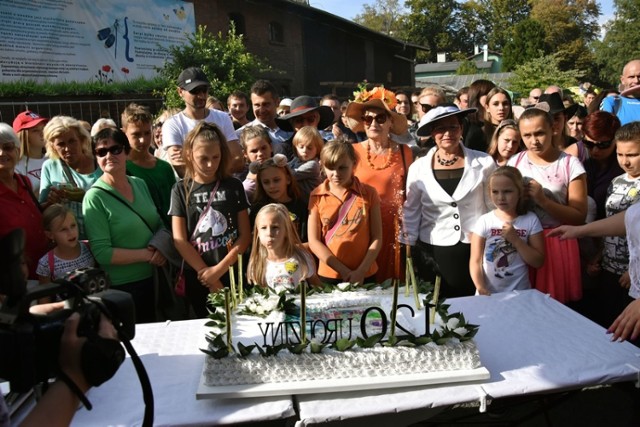 120. Urodziny Legnickiej Palmiarni, był pyszny tort.