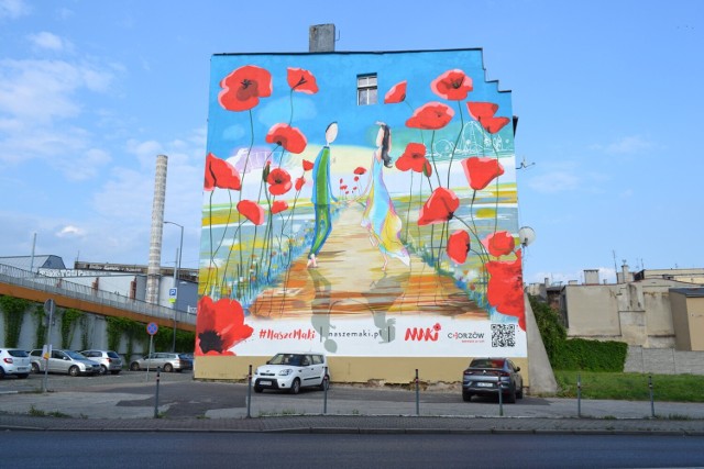 Nowy mural pojawił się w Chorzowie w sierpniu. To jeden z elementów kampanii społecznej MAKi.