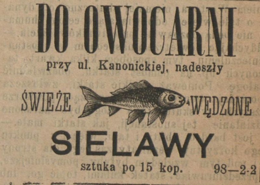 Świeże ryby wędzone tylko przy ul. Kanonickiej. "Kaliszanin"...