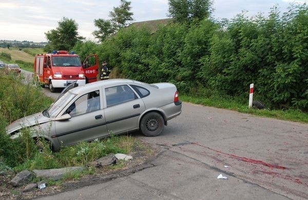 Wypadek w Popkowicach: Motorowerzysta wymusił pierwszeństwo i zginął