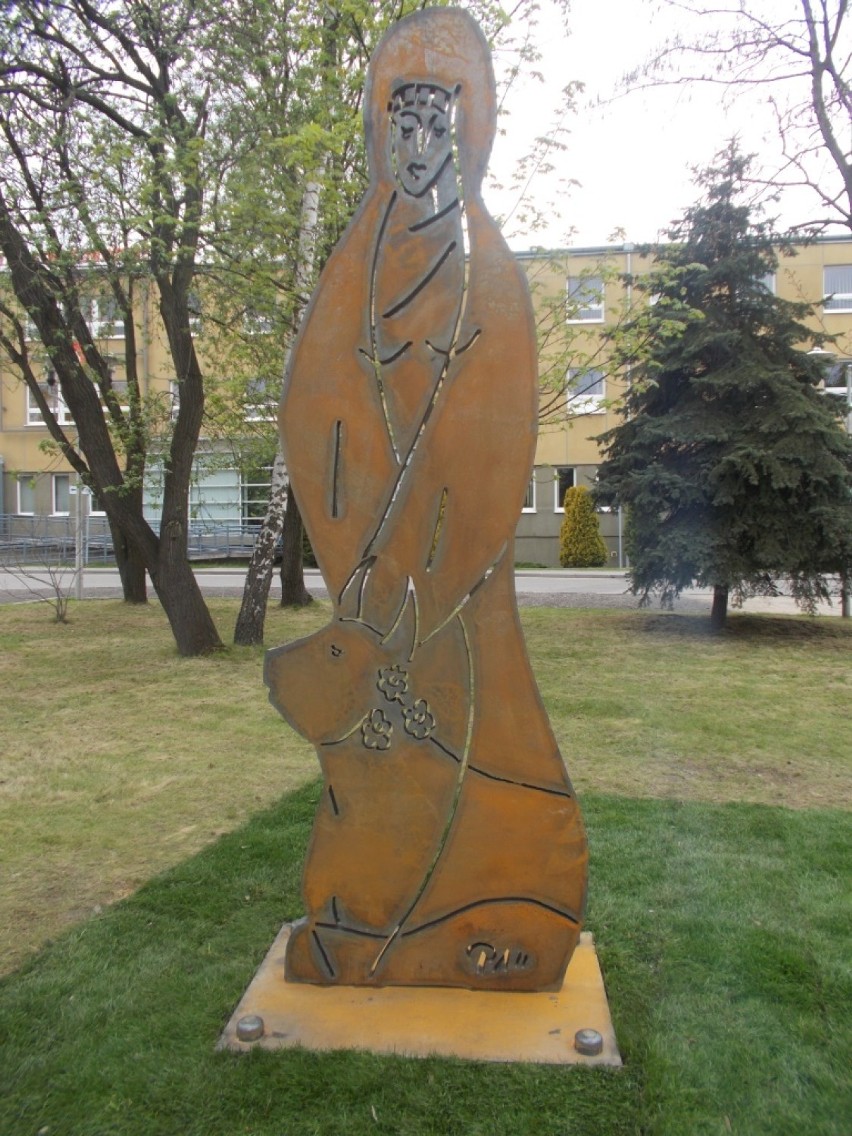 Starostwo powiatowe w Mikołowie: Rzeźba "Europa i Zeus"